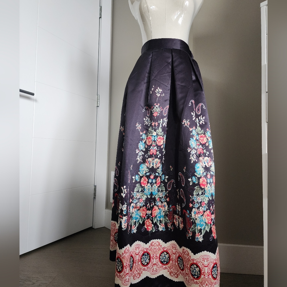 High Waisted Ball Gown Style Skirt